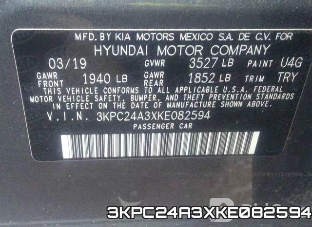 3KPC24A3XKE082594 фото 10