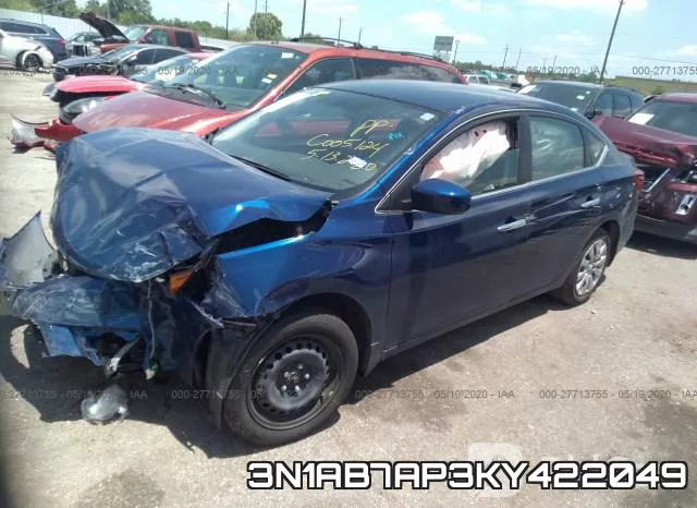 3N1AB7AP3KY422049 фото 3