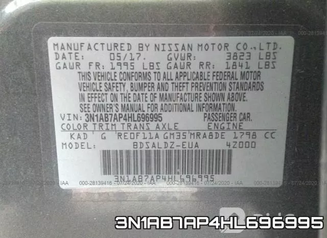 3N1AB7AP4HL696995 фото 10