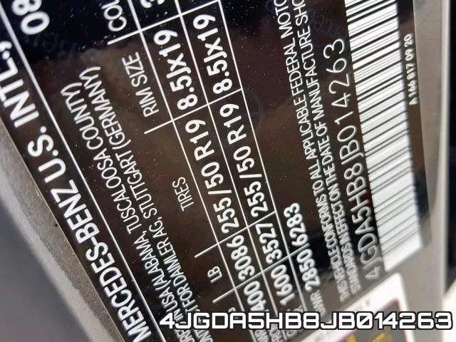4JGDA5HB8JB014263 фото 2