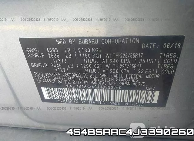 4S4BSAAC4J3390260 фото 10