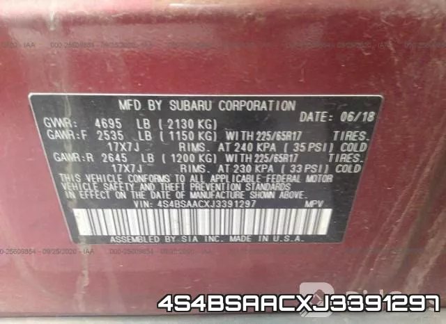 4S4BSAACXJ3391297 фото 10