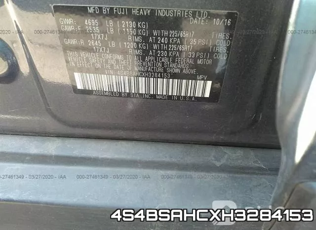 4S4BSAHCXH3284153 фото 10
