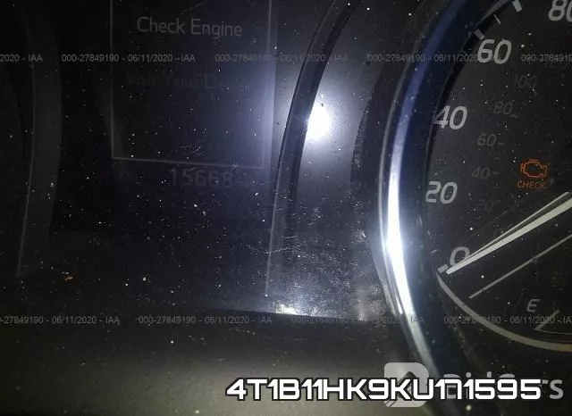 4T1B11HK9KU171595 фото 8