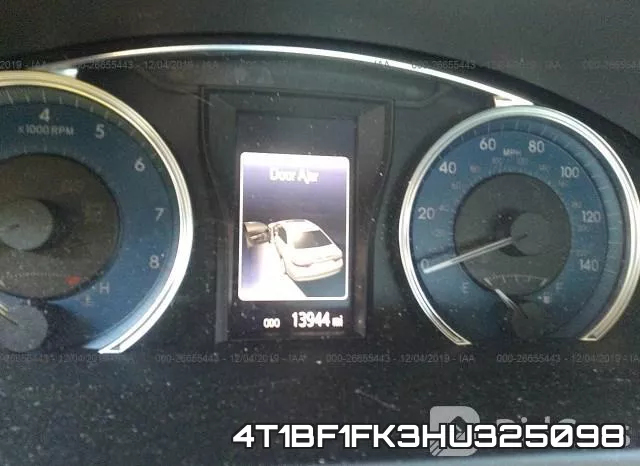 4T1BF1FK3HU325098 фото 8