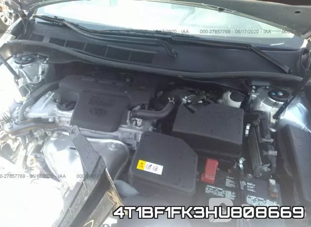 4T1BF1FK3HU808669 фото 2