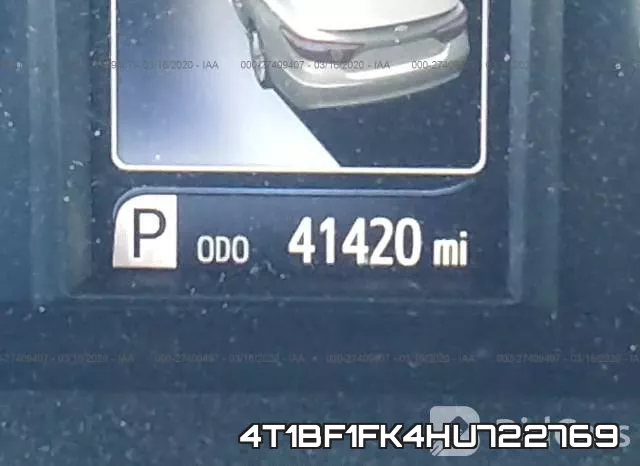 4T1BF1FK4HU722769 фото 8