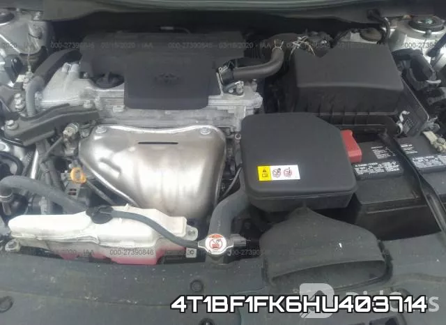 4T1BF1FK6HU403714 фото 2