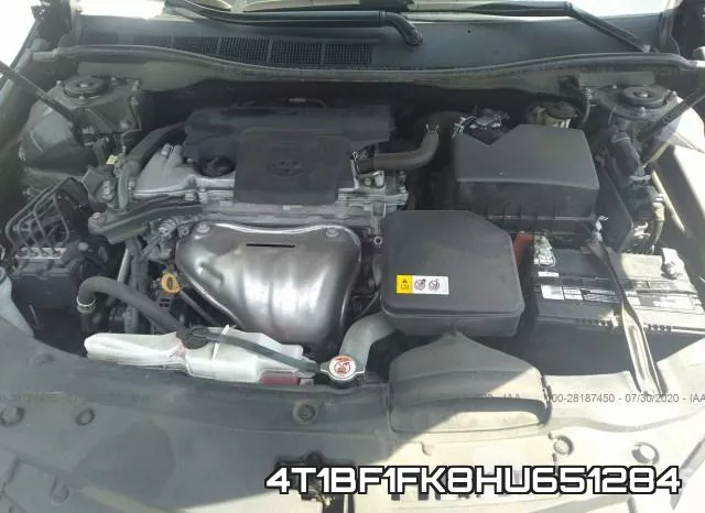 4T1BF1FK8HU651284 фото 2