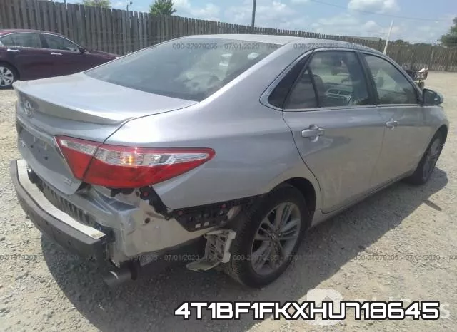 4T1BF1FKXHU718645 фото 5