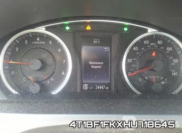 4T1BF1FKXHU718645 фото 8