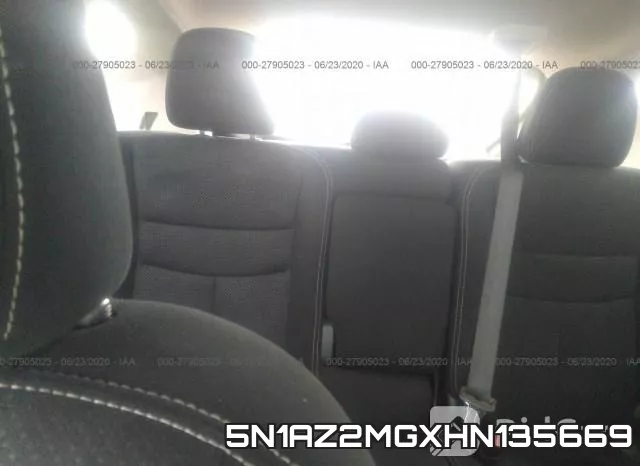 5N1AZ2MGXHN135669 фото 8