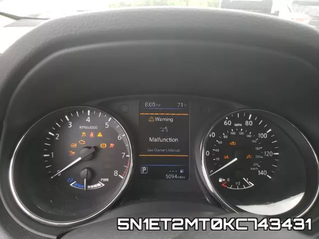 5N1ET2MT0KC743431 фото 9