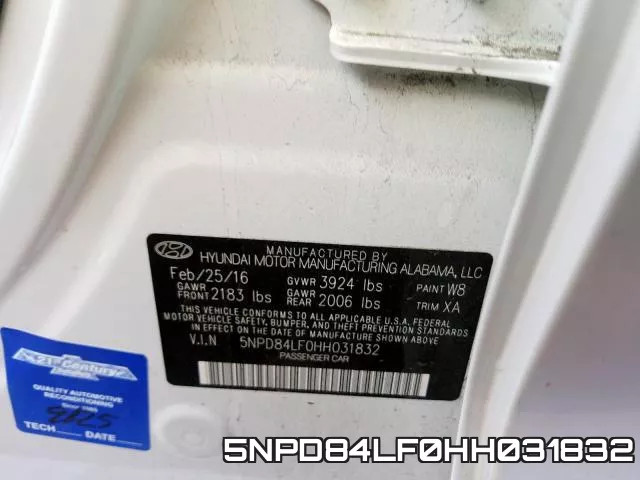 5NPD84LF0HH031832 фото 2
