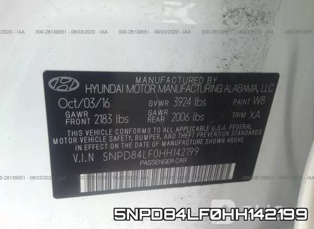 5NPD84LF0HH142199 фото 10