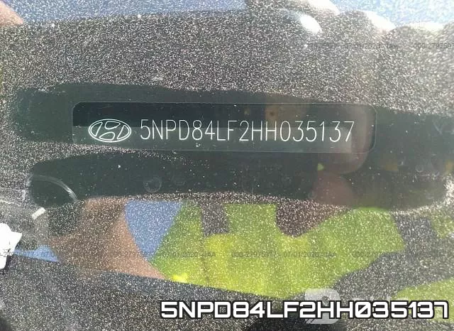 5NPD84LF2HH035137 фото 10