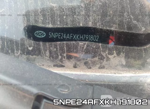 5NPE24AFXKH791802 фото 10