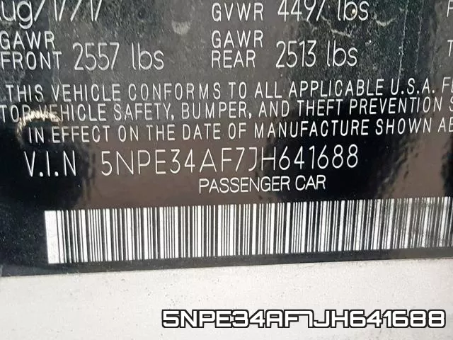 5NPE34AF7JH641688 фото 2