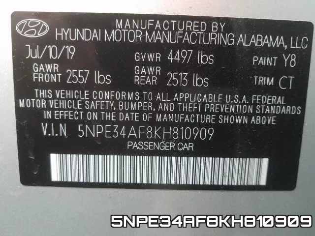 5NPE34AF8KH810909 фото 2