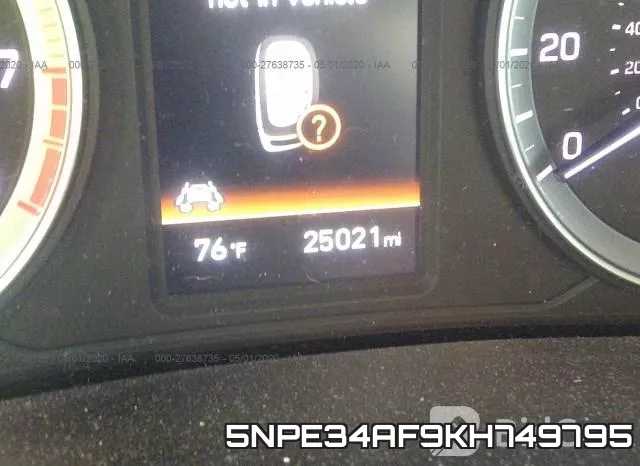 5NPE34AF9KH749795 фото 8