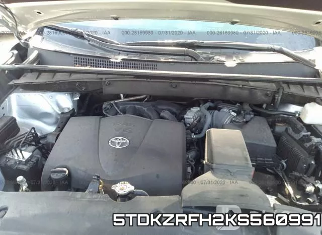 5TDKZRFH2KS560991 фото 2