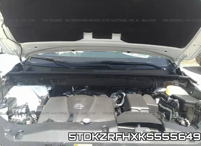 5TDKZRFHXKS555649 фото 2