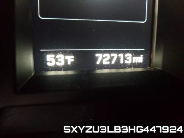 5XYZU3LB3HG447924 фото 9