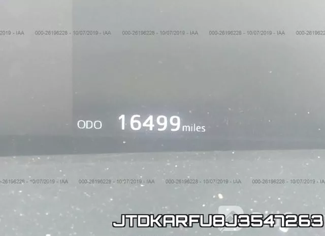 JTDKARFU8J3547263 фото 8