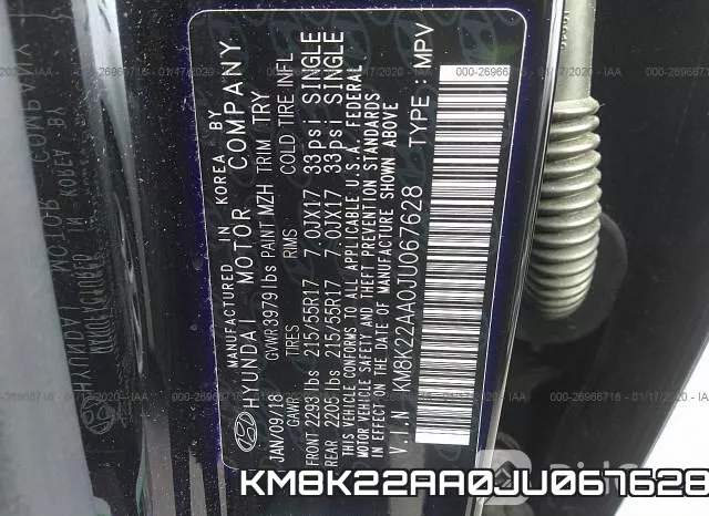 KM8K22AA0JU067628 фото 10