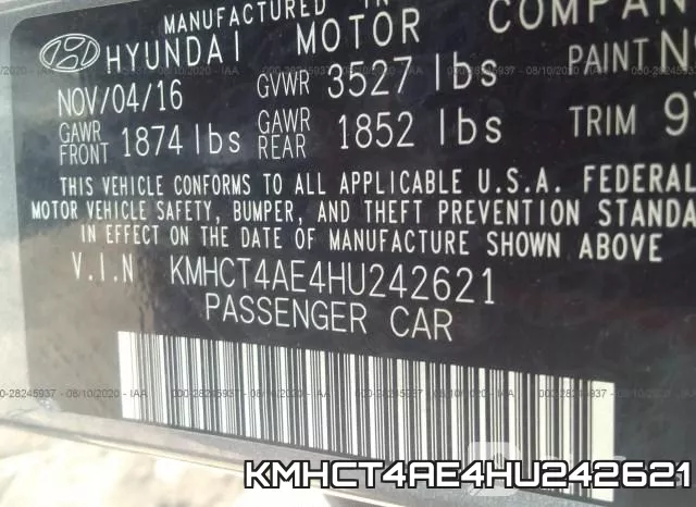 KMHCT4AE4HU242621 фото 10