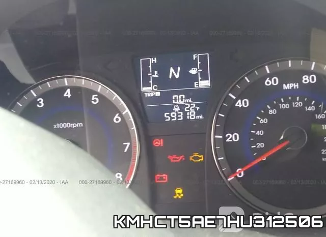 KMHCT5AE7HU312506 фото 8