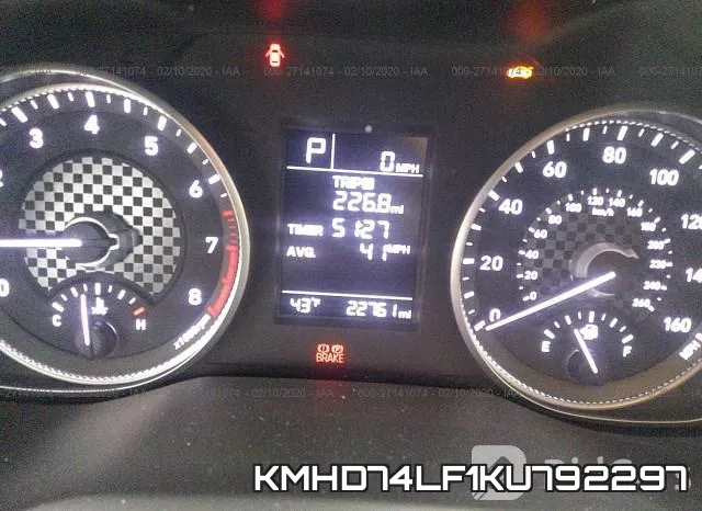 KMHD74LF1KU792297 фото 8