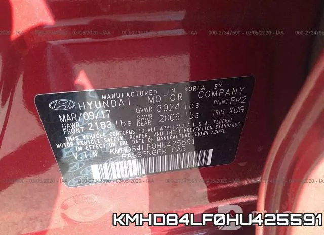 KMHD84LF0HU425591 фото 10