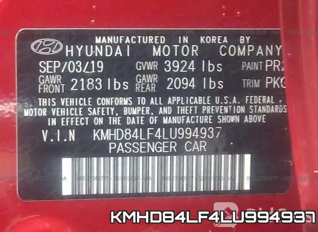 KMHD84LF4LU994937 фото 10
