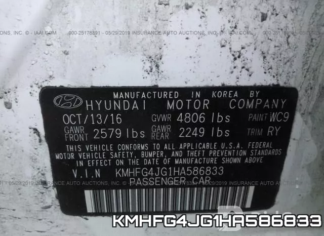 KMHFG4JG1HA586833 фото 10