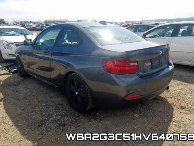 WBA2G3C51HV640758 фото 4
