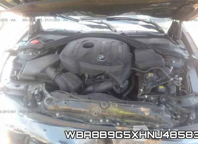 WBA8B9G5XHNU48583 фото 2