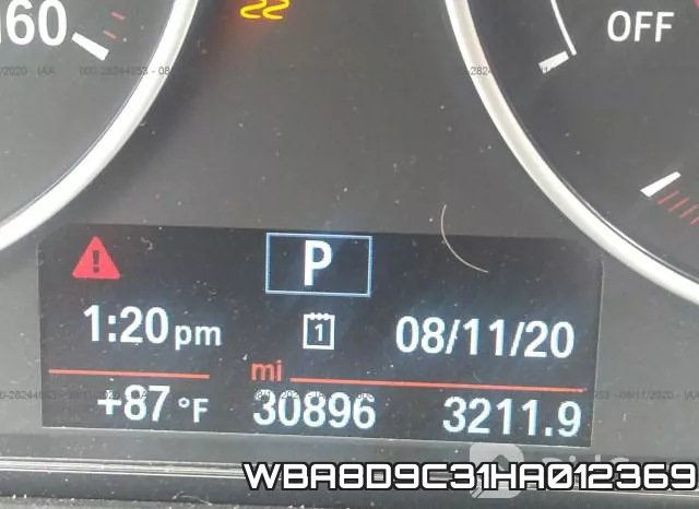 WBA8D9C31HA012369 фото 7