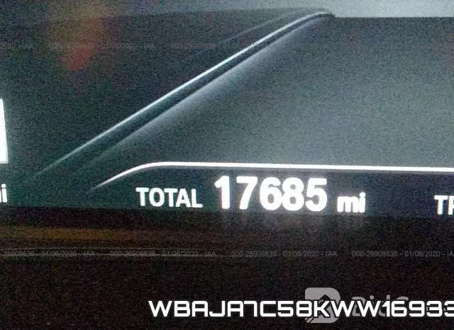 WBAJA7C58KWW16933 фото 8