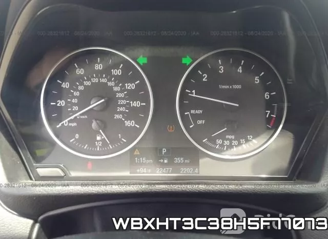 WBXHT3C38H5F77073 фото 7
