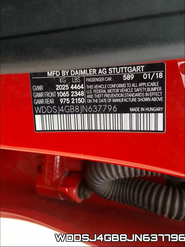 WDDSJ4GB8JN637796 фото 2