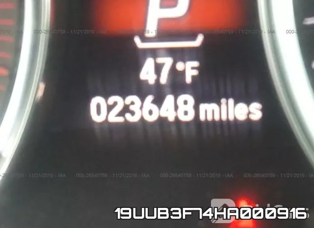 19UUB3F74HA000916 фото 8