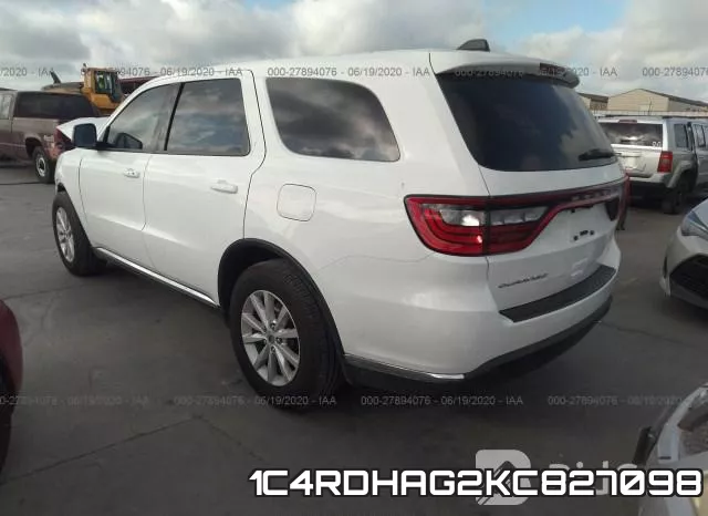 1C4RDHAG2KC827098 фото 4