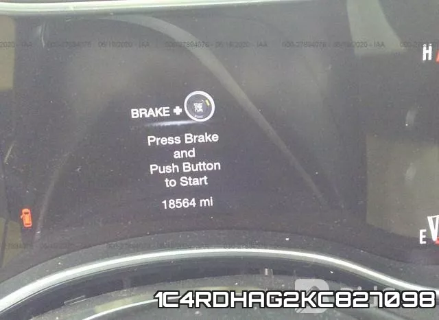 1C4RDHAG2KC827098 фото 8