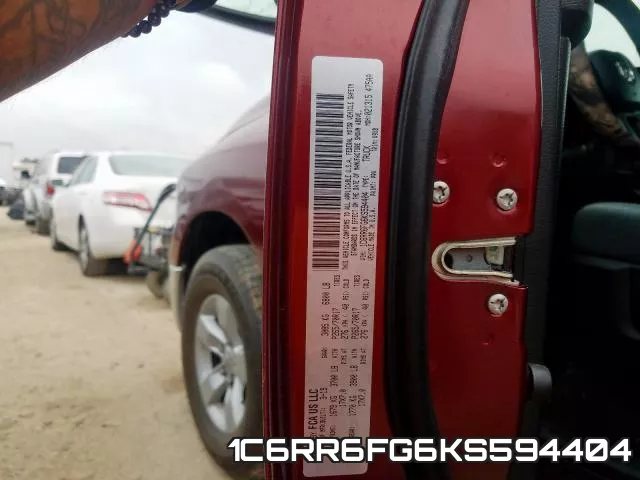 1C6RR6FG6KS594404 фото 2