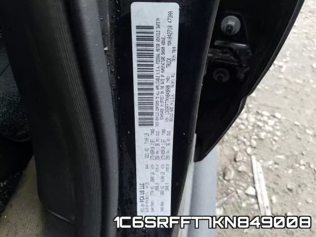 1C6SRFFT7KN849008 фото 2