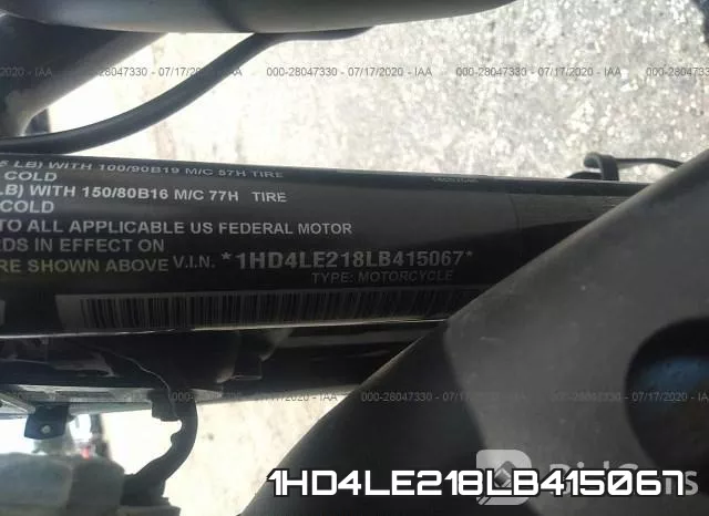 1HD4LE218LB415067 фото 2