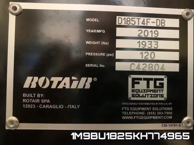 1M9BU1825KH774965 фото 2