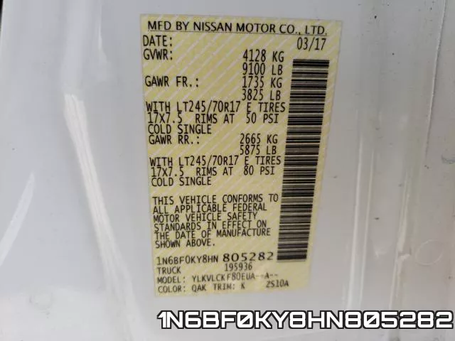 1N6BF0KY8HN805282 фото 2