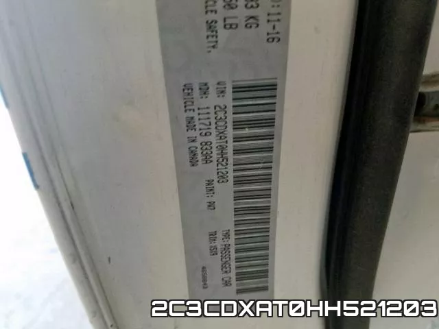 2C3CDXAT0HH521203 фото 2